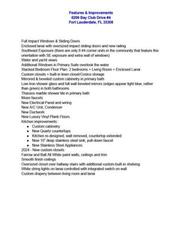 6299 Bay Club Drive Fort Lauderdale FL 33308