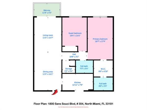 1800 Sans Souci Boulevard North Miami FL 33181