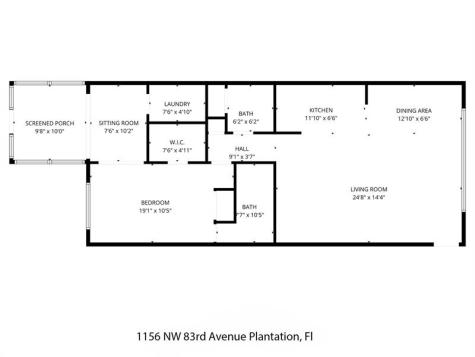 1156 NW 83rd Avenue Fort Lauderdale FL 33322