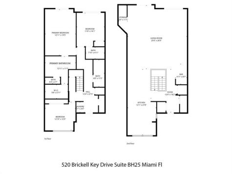 520 E Brickell Key Drive Unit Bh25 Miami FL 33131