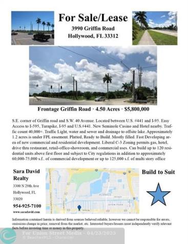 3990 Griffin Road Hollywood FL 33312