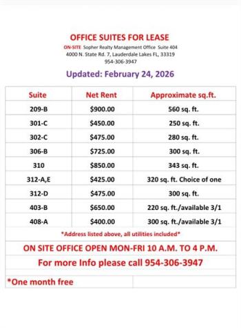 4000 N State Road 7 Lauderdale Lakes FL 33319