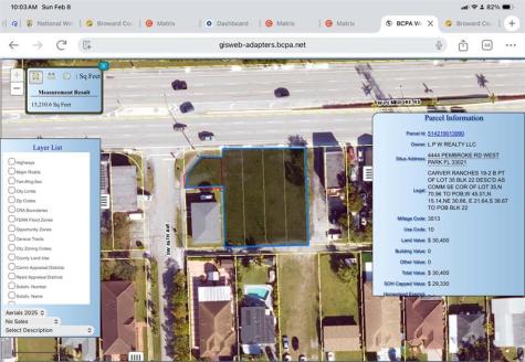 4444,4430 W Pembroke Road Hollywood FL 33021