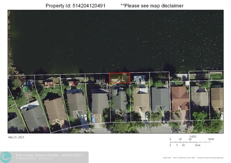 2521 Raleigh St, Lake Side Lot Only Hollywood FL 33020