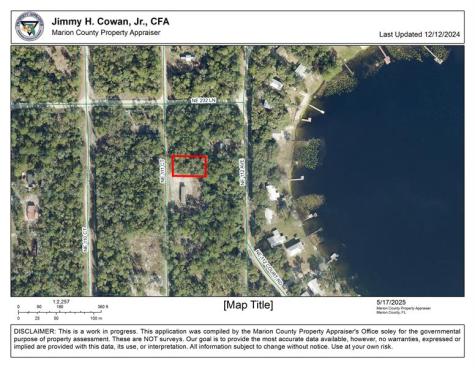 00 NE 113 Avenue Fort Mc Coy FL 32134