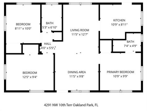 4291 NW 10th Terrace Fort Lauderdale FL 33309