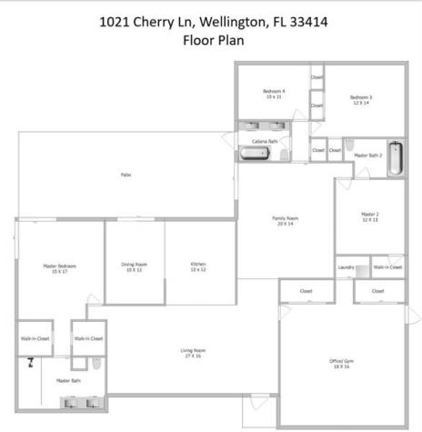 1021 Cherry Lane Wellington FL 33414