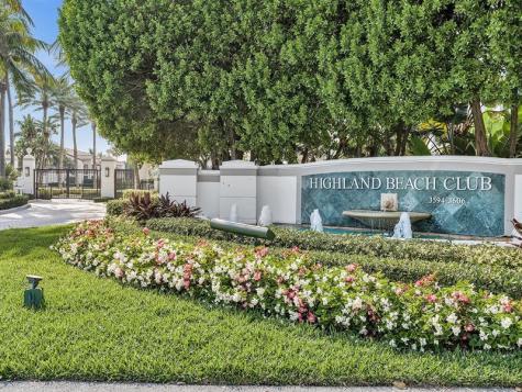 3602 S Ocean Boulevard Highland Beach FL 33487