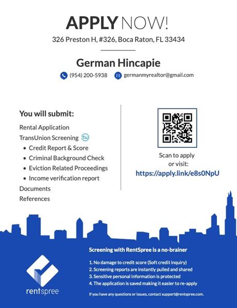 326 Preston H Boca Raton FL 33434