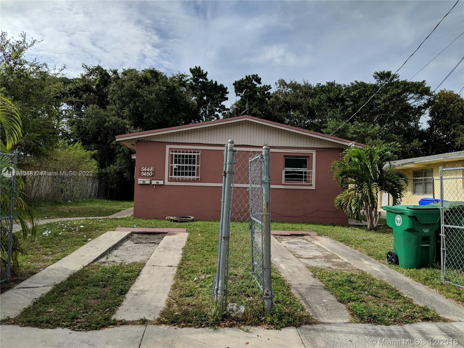 5448- 5450 NW 4th Avenue Miami FL 33127