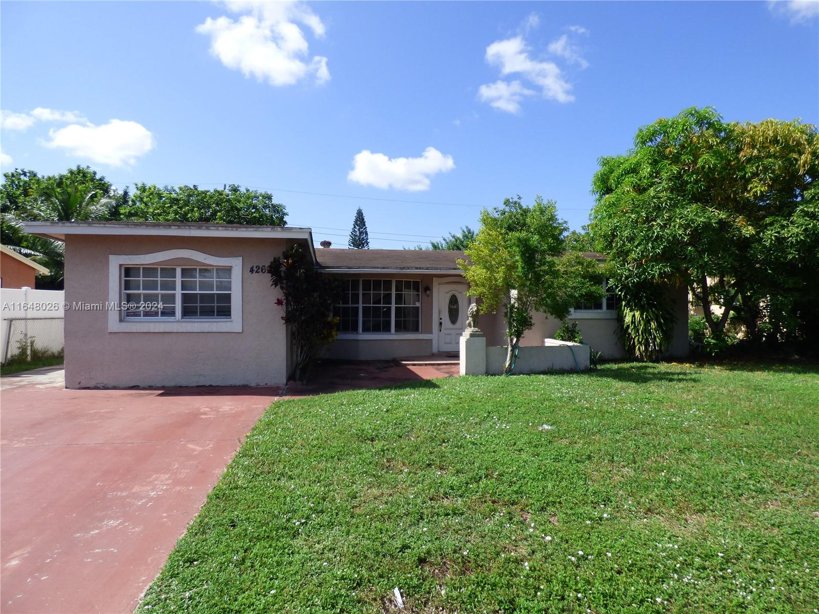 4260 NW 22nd Street Lauderhill FL 33313