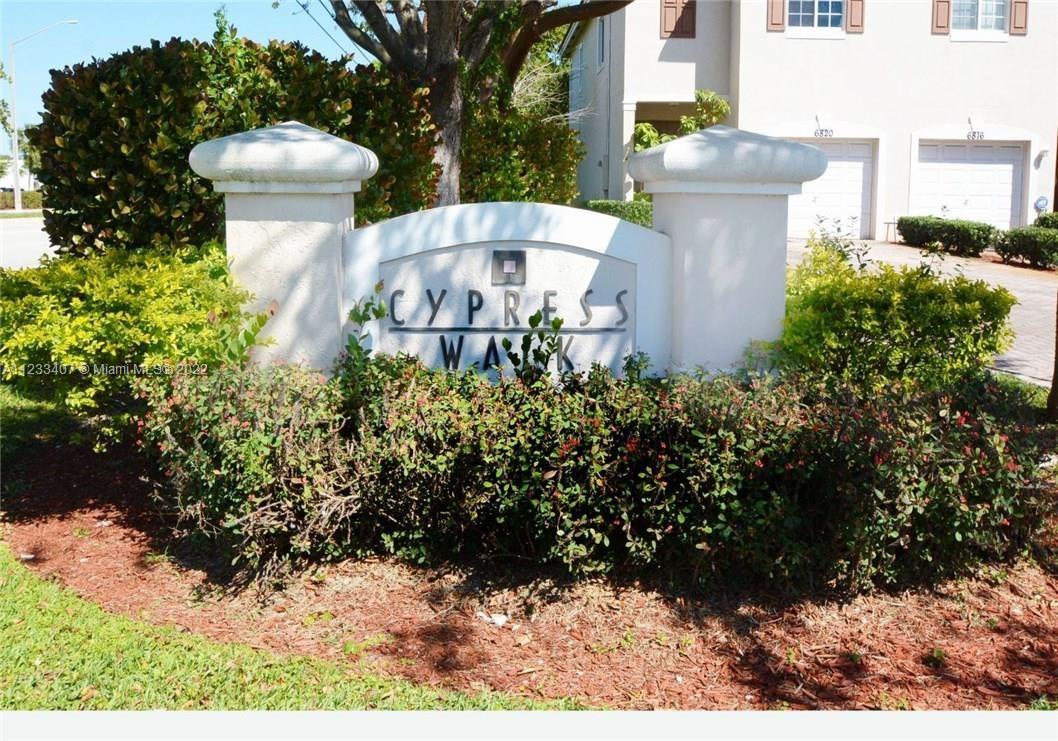6808 Cypress Walk Terrace Tamarac FL 33321