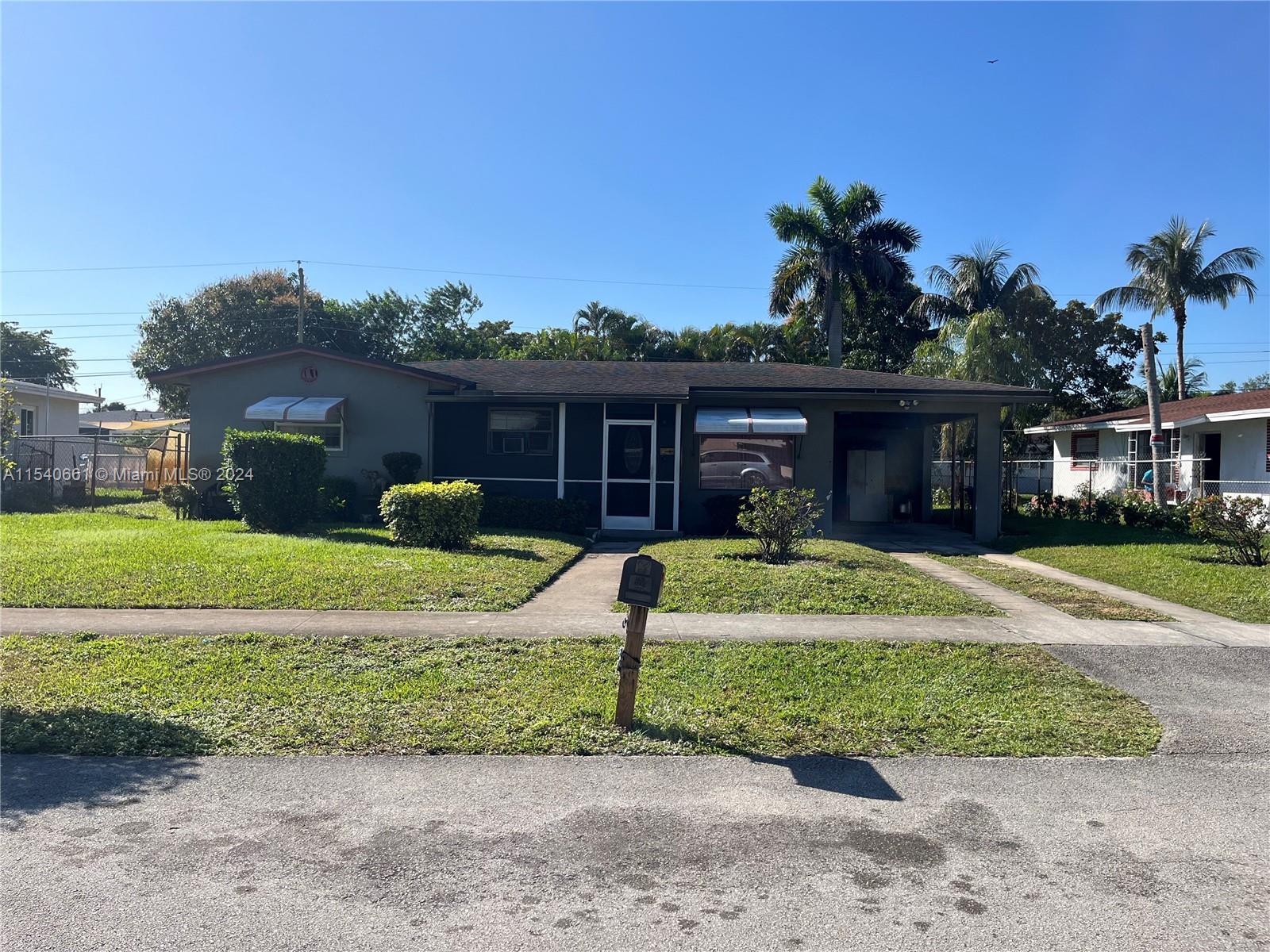 3450 NW 3rd Street Lauderhill FL 33311
