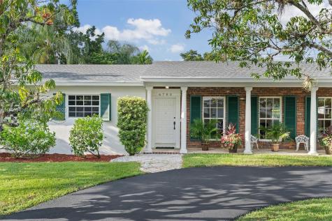 6780 SW 62nd Terrace South Miami FL 33143