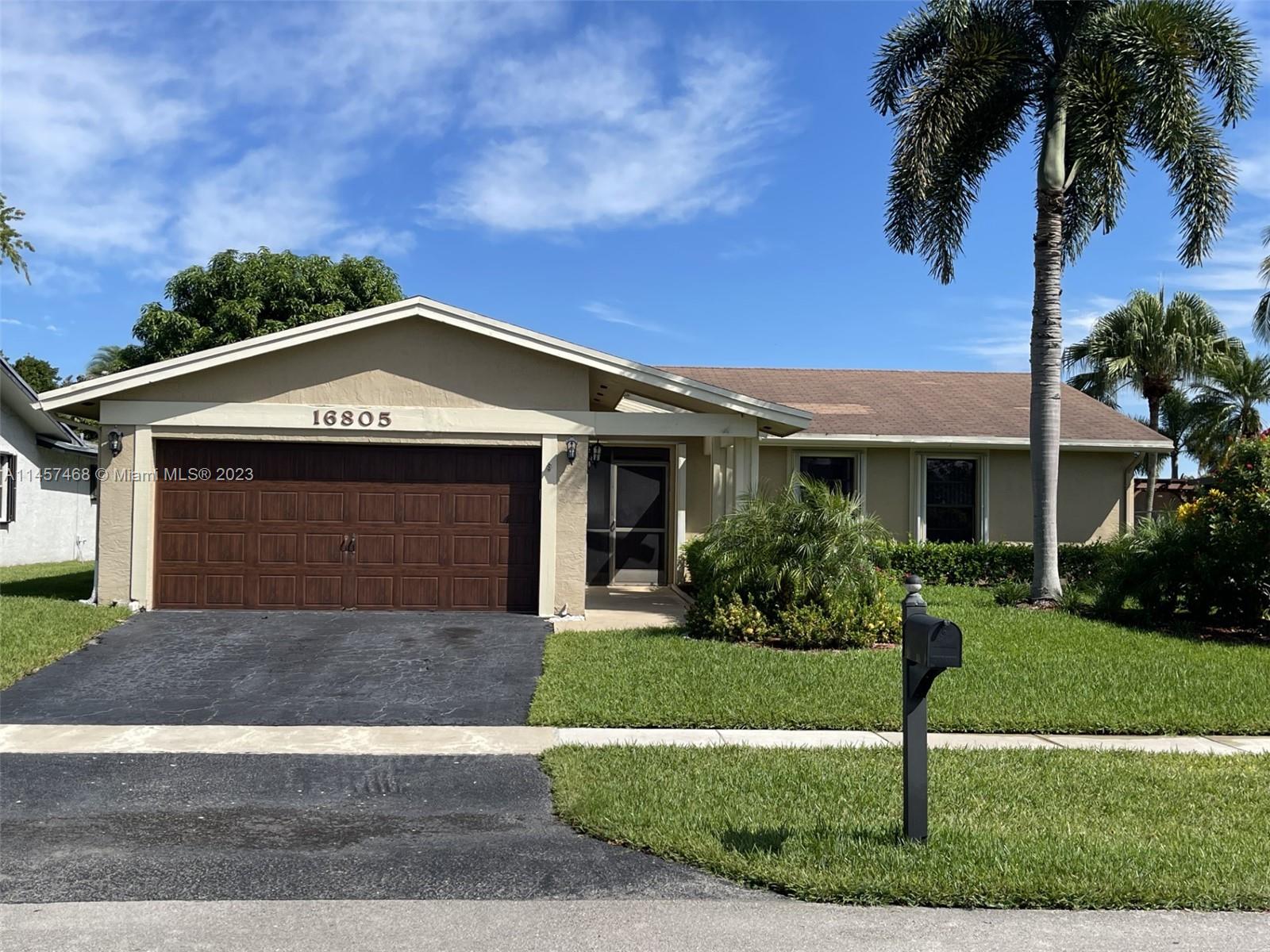 16805 SW 5th Way Weston FL 33326