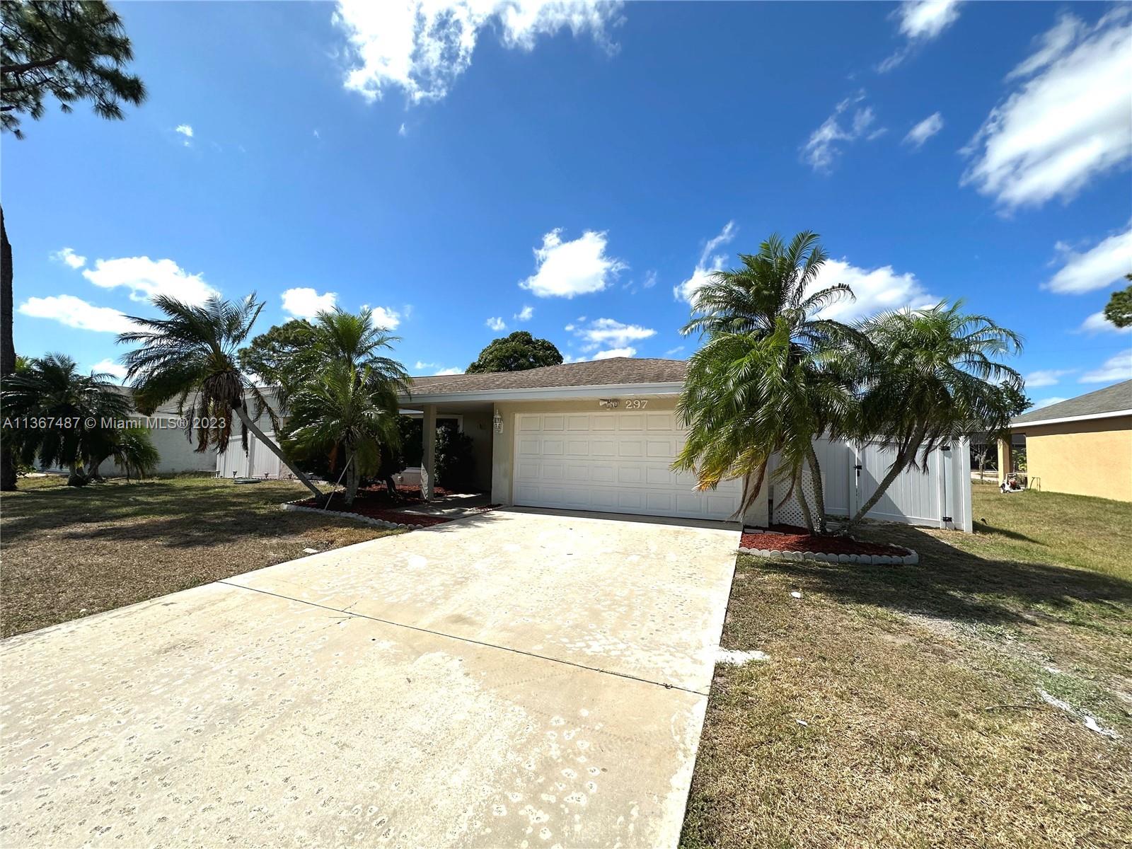297 SE Volkerts Terrace Port St. Lucie FL 34983