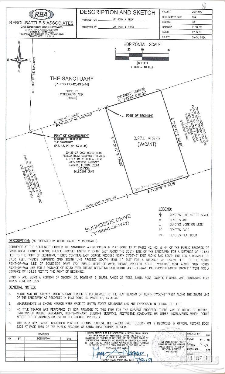 5494 Soundside Drive Gulf Breeze FL 32563