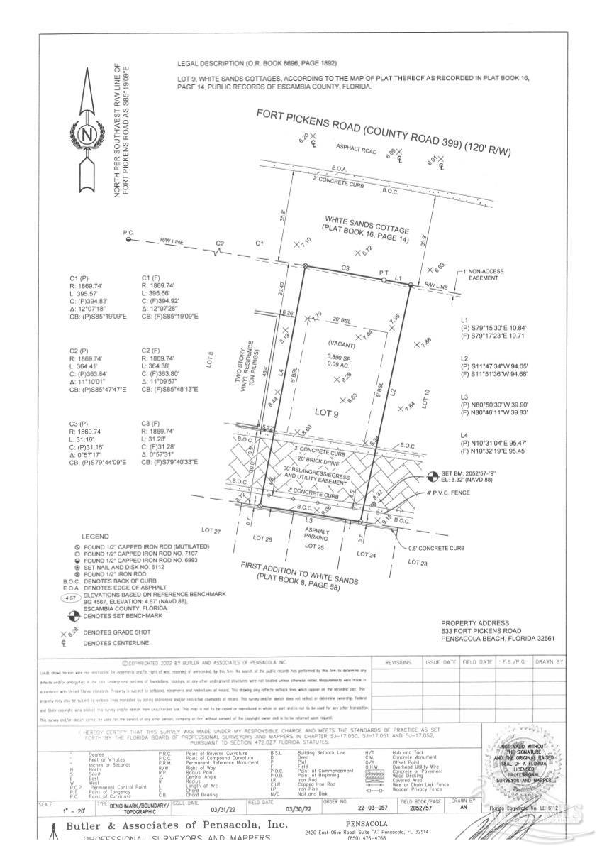 533 Fort Pickens Road Pensacola Beach FL 32561