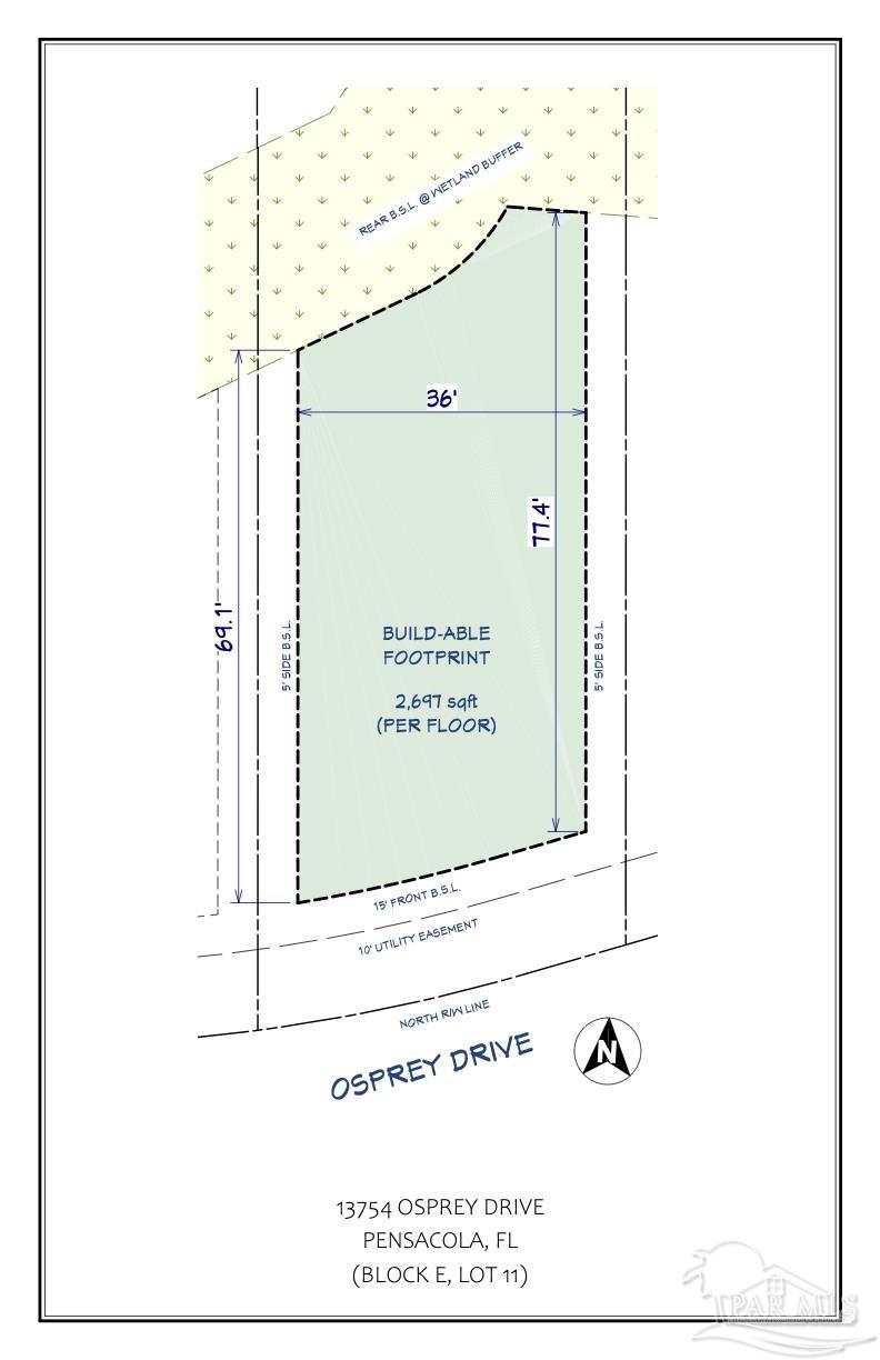 13754 Osprey Drive Lot 11 Pensacola FL 32507