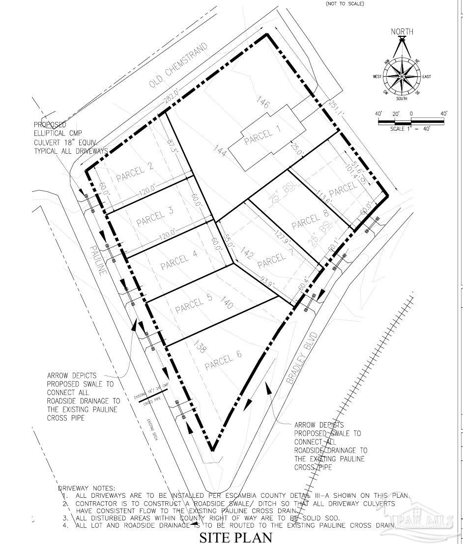 Lot 8 Bradley Boulevard Pensacola FL 32533