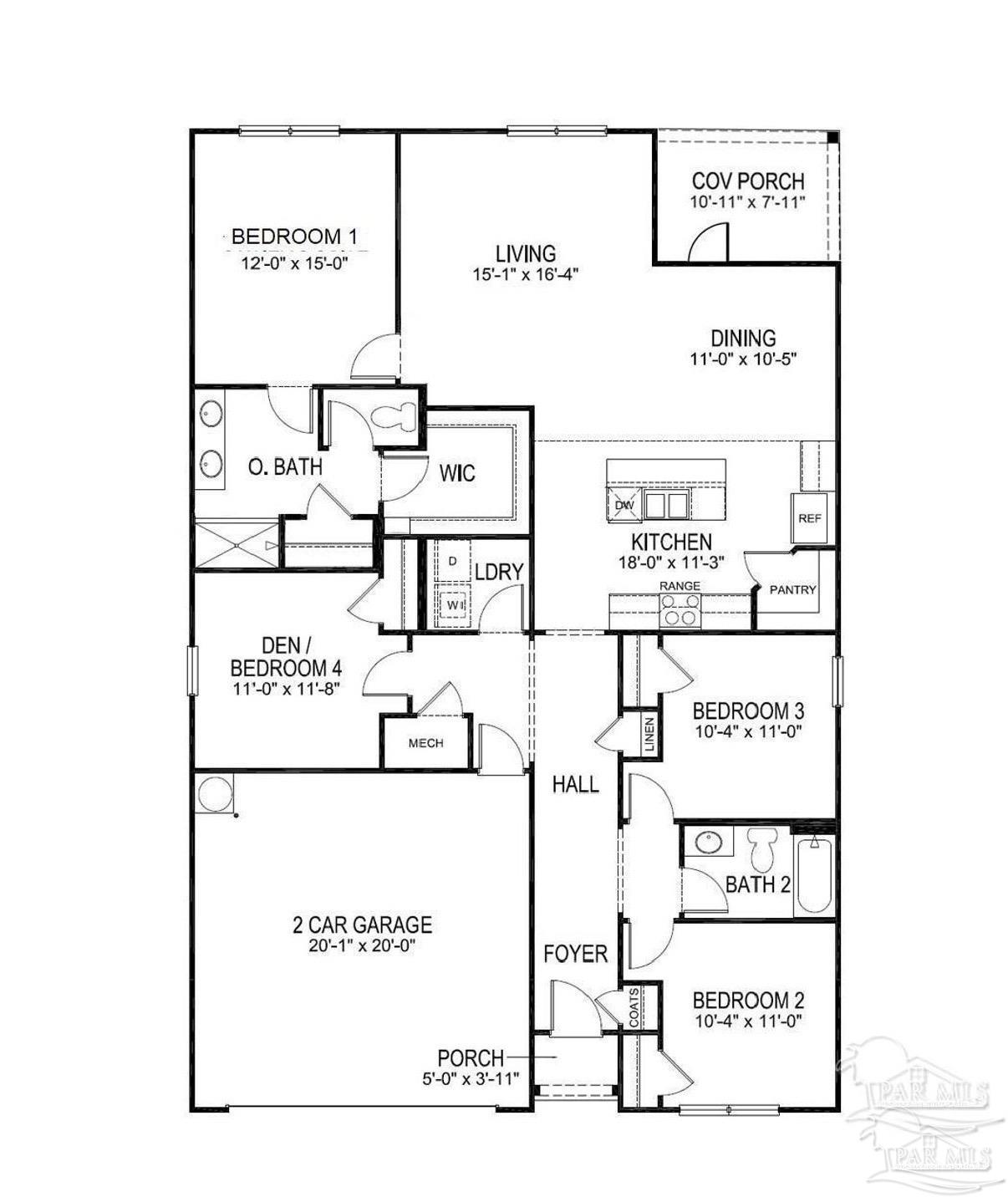 6328 Burrow Lane Pensacola FL 32526