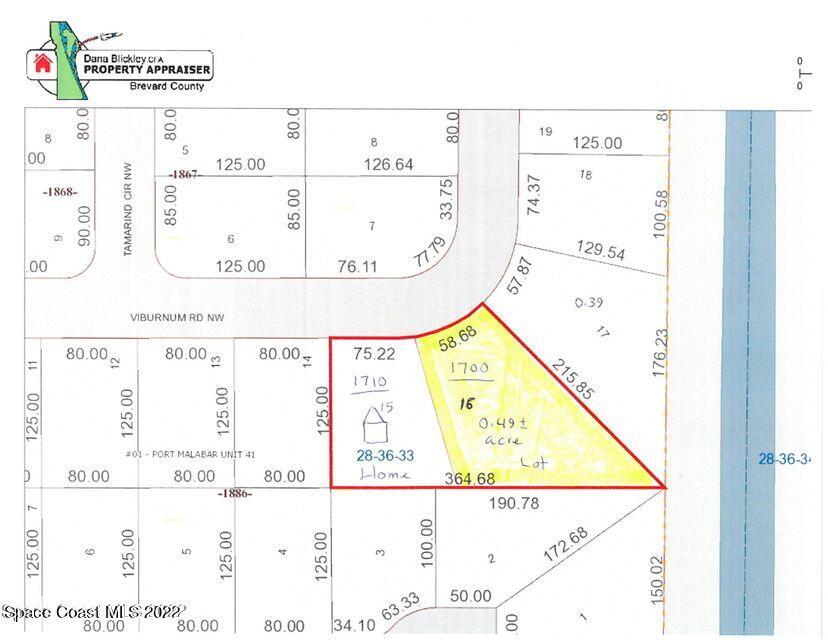 1700 Viburnum Road NW Palm Bay FL 32907