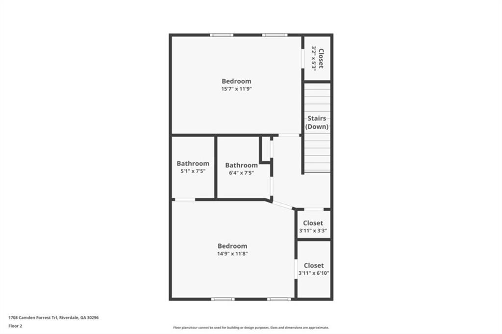 1708 Camden Forrest Trail Riverdale GA 30296
