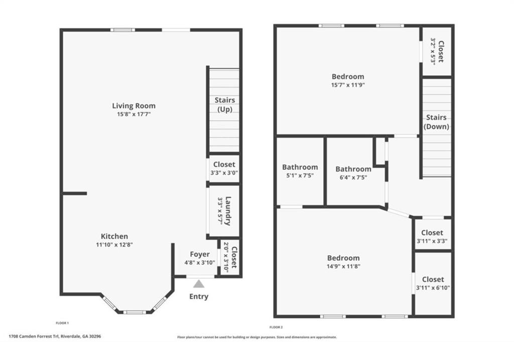 1708 Camden Forrest Trail Riverdale GA 30296