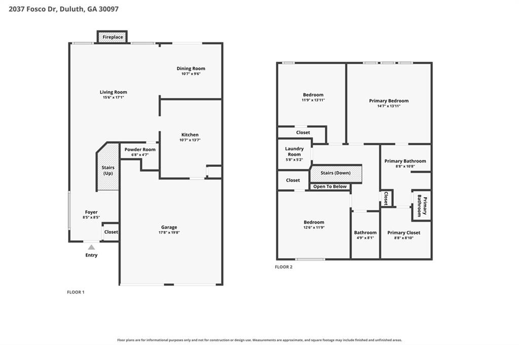 2037 Fosco Drive Duluth GA 30097