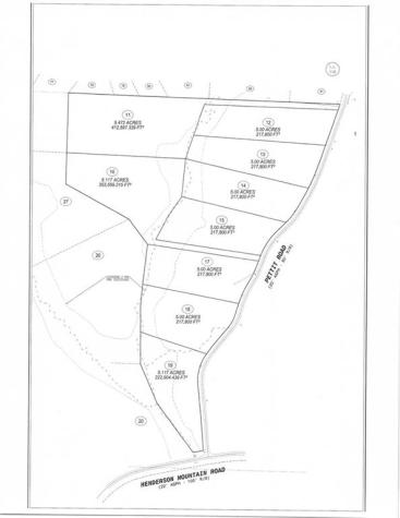 Lot 19 Henderson Mountain Road Jasper GA 30143