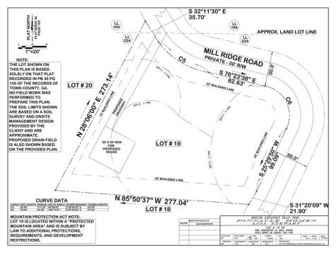 Lot 19 Mill Ridge Hiawassee GA 30546