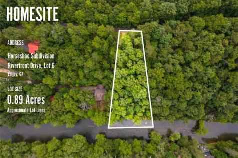 Lot 6 Riverfront Drive Ellijay GA 30536
