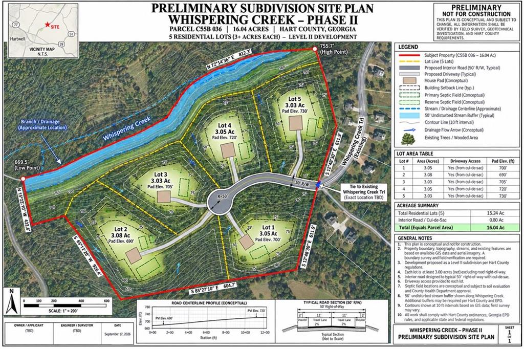 0 Whispering Creek Trail Hartwell GA 30643