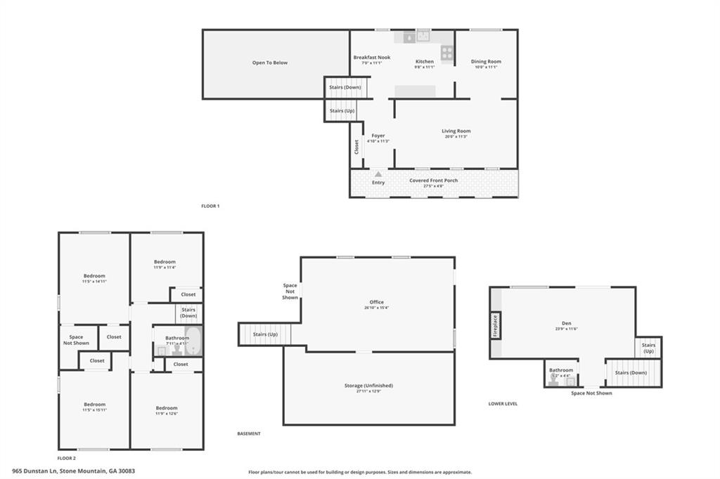 965 Dunstan Lane Stone Mountain GA 30083