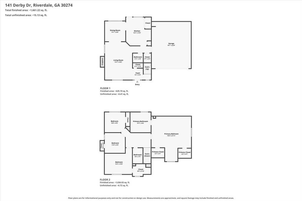 141 Derby Drive Riverdale GA 30274