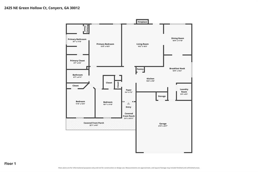 2425 Green Hollow Court Conyers GA 30012