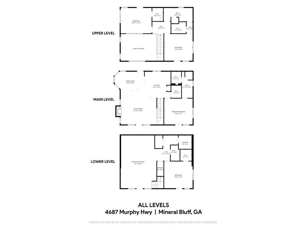 4687 Murphy Highway Mineral Bluff GA 30559