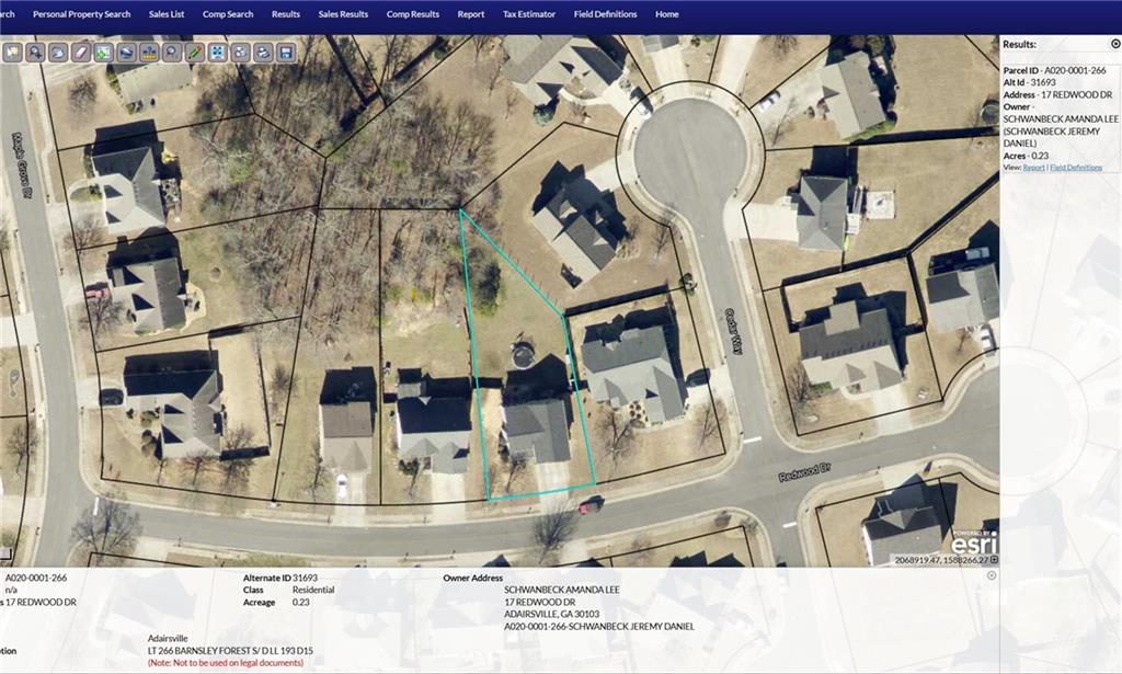 17 Redwood Drive Adairsville GA 30103