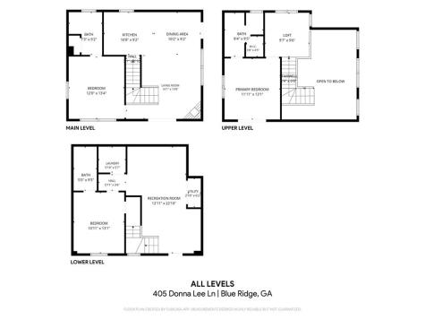 405 Donna Lee Lane Mineral Bluff GA 30559