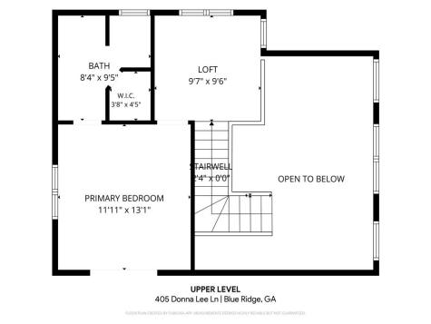 405 Donna Lee Lane Mineral Bluff GA 30559