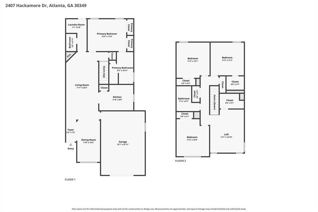 2407 Hackamore Drive South Fulton GA 30349