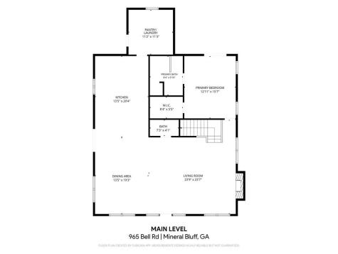 965 Bell Road Mineral Bluff GA 30559