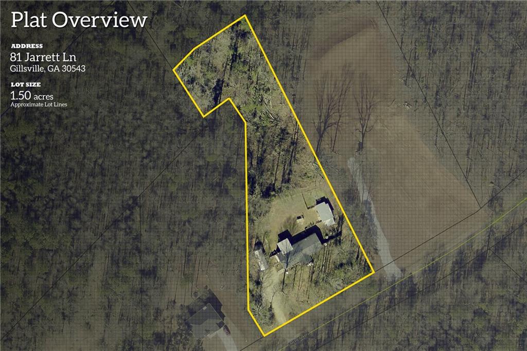 81 Jarrett Lane Gillsville GA 30543