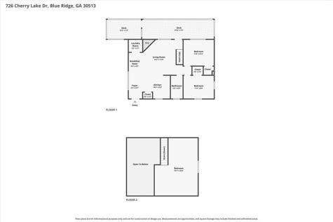 726 Cherry Lake Drive Blue Ridge GA 30513