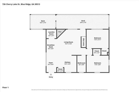 726 Cherry Lake Drive Blue Ridge GA 30513