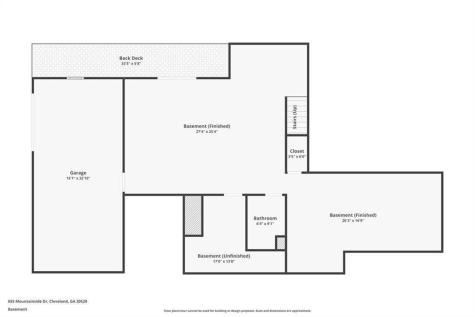 655 Mountainside Drive Cleveland GA 30528