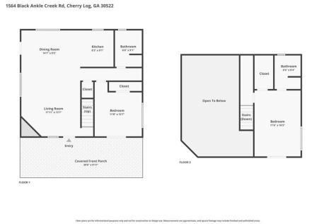 1564 Black Ankle Creek Road Cherry Log GA 30522