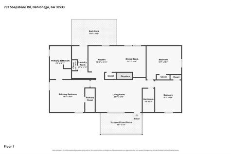 793 Soapstone Road Dahlonega GA 30533