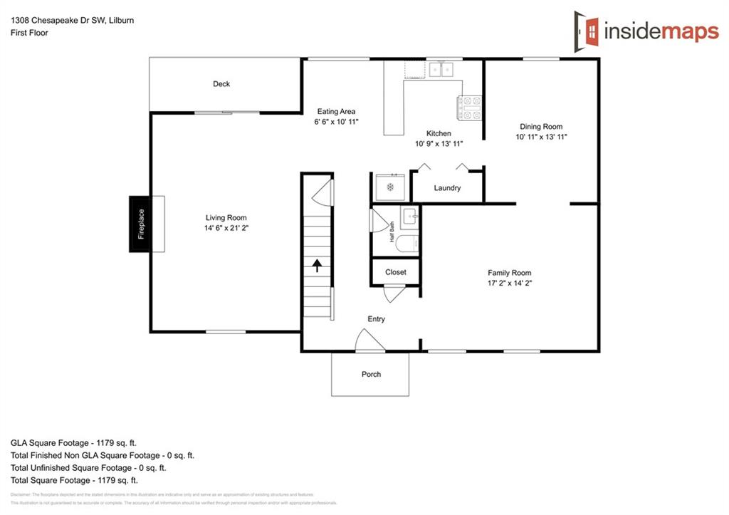 1308 Chesapeake Drive SW Lilburn GA 30047