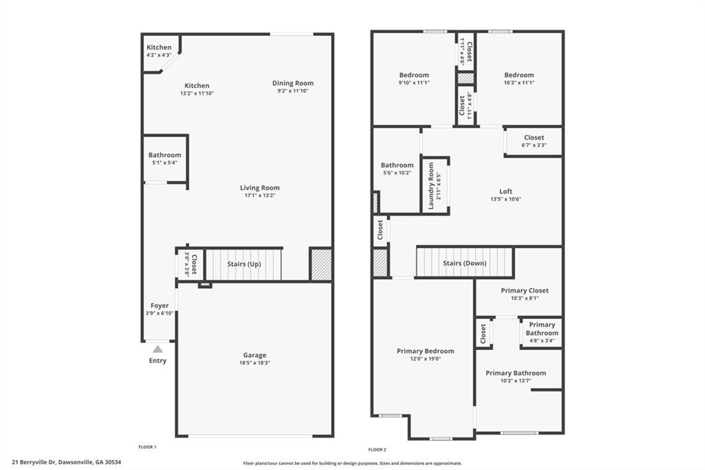 21 Berryville Drive Dawsonville GA 30534